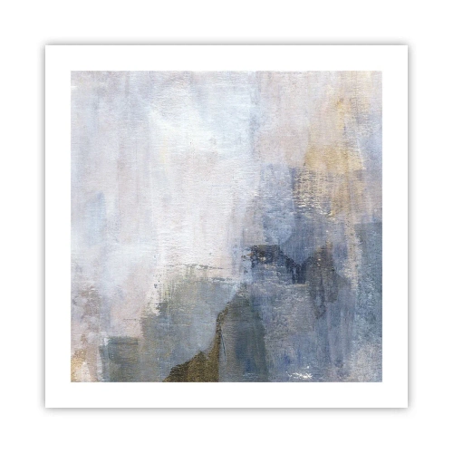 Affisch - Färgernas toner och ackord - 50x50 cm