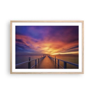 Affisch i ram av ljusek - Utan ände - 70x50 cm