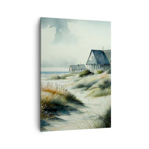 Canvastavla - Bild på duk - Borta från liv och rörelse - 70x100 cm
