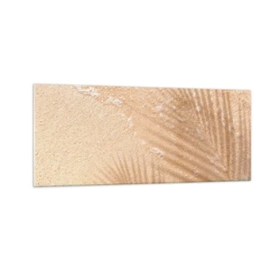 Glastavla - Bild på glas - Heta sommarens skugga - 100x40 cm