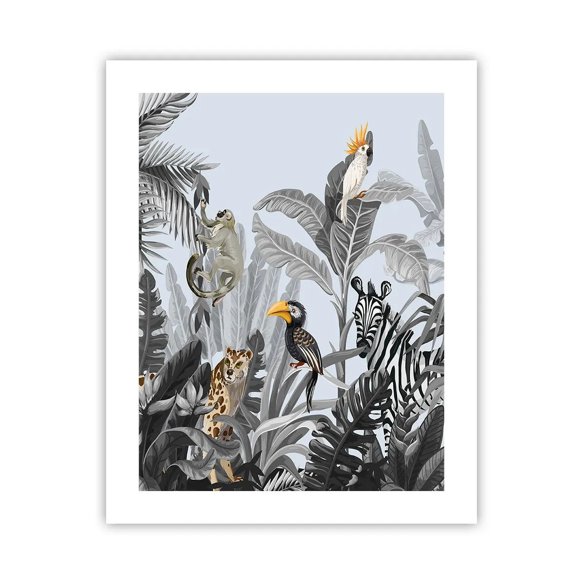 Affisch - Afrikansk saga - 40x50 cm