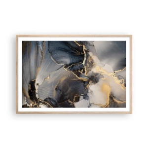 Affisch i ram av ljusek - En stens liv - 91x61 cm
