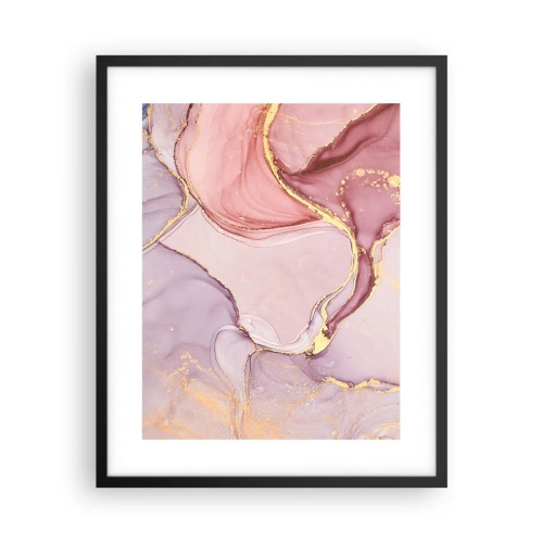 Affisch i svart ram - Färgernas smek - 40x50 cm