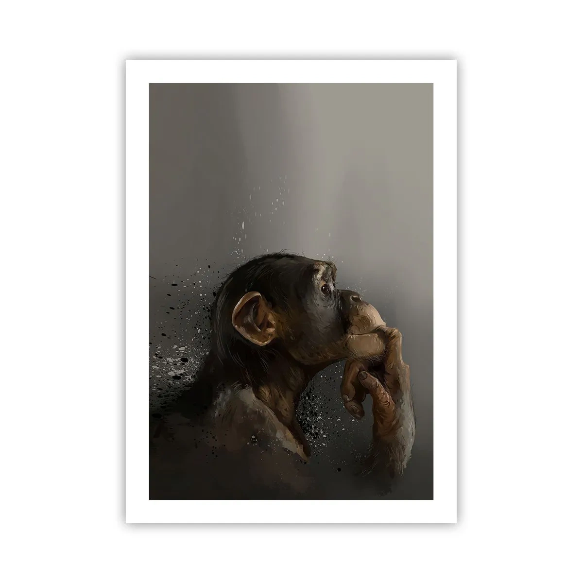 Affisch - Säkert en tänkare - 50x70 cm