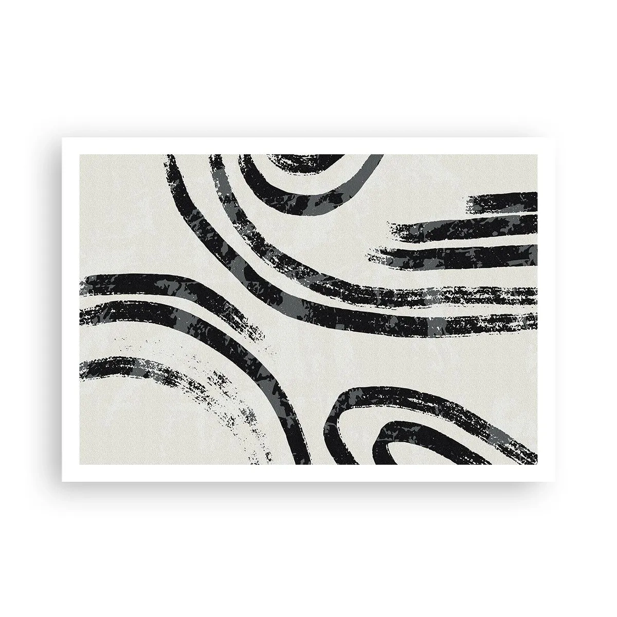 Affisch - Halvstoppad - 100x70 cm