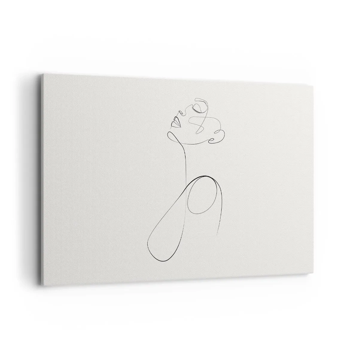 Canvastavla - Bild på duk - Förvirrad i drömmarna - 120x80 cm