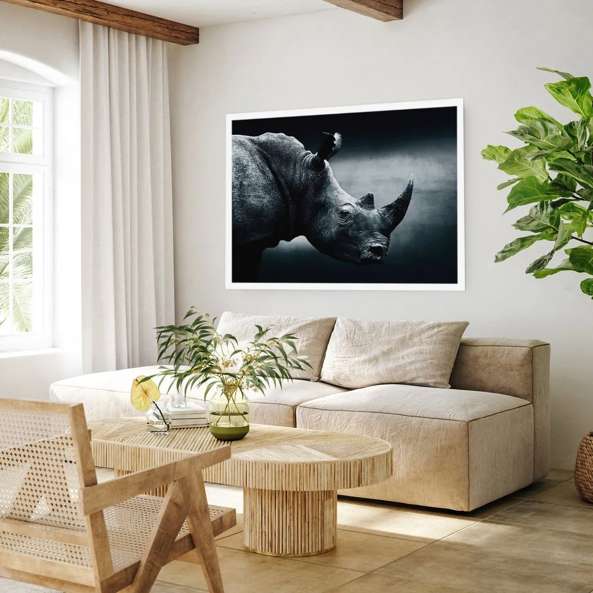 Affisch - Höger profil - 70x50 cm