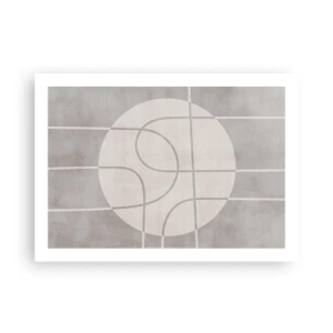 Affisch - Cirkulärt och rakt fram - 70x50 cm