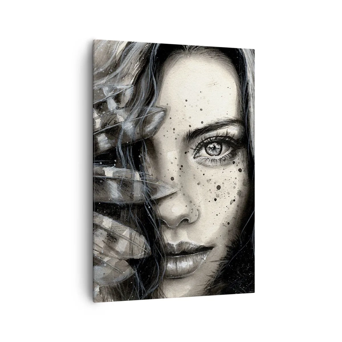 Canvastavla - Bild på duk - Vild skönhet - 70x100 cm