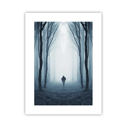 Affisch - Och allt är enkelt och klart - 30x40 cm