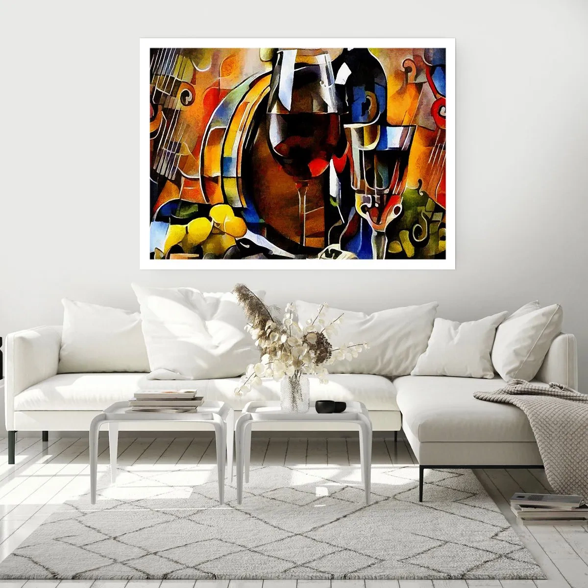 Affisch - Så blir världen färgglad - 50x40 cm