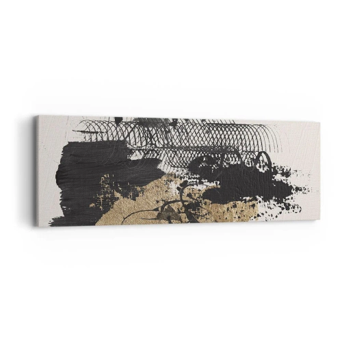 Canvastavla - Bild på duk - Komposition med passion - 90x30 cm
