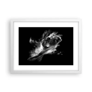 Affisch i vit ram - Fångad i luften - 40x30 cm