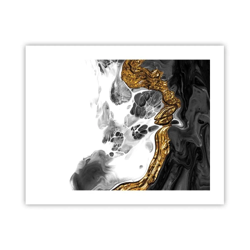 Affisch - Organisk komposition - 50x40 cm