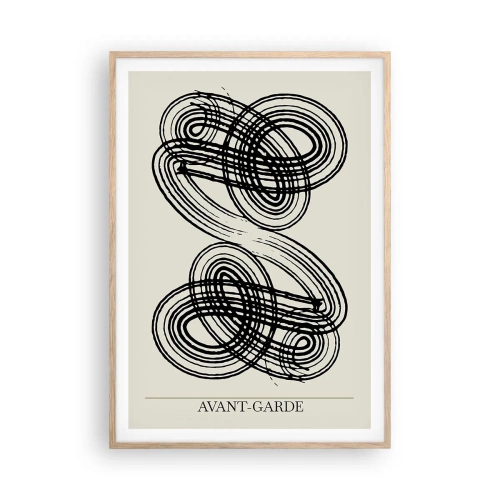 Affisch i ram av ljusek - Det kom ut spontant - 70x100 cm