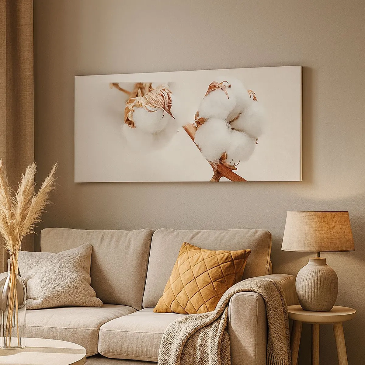 Canvastavla - Bild på duk - Krama om - 100x40 cm