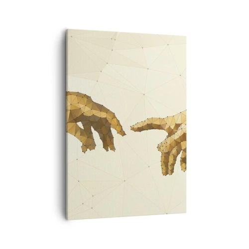 Canvastavla - Bild på duk - Gudomlig geometri - 50x70 cm
