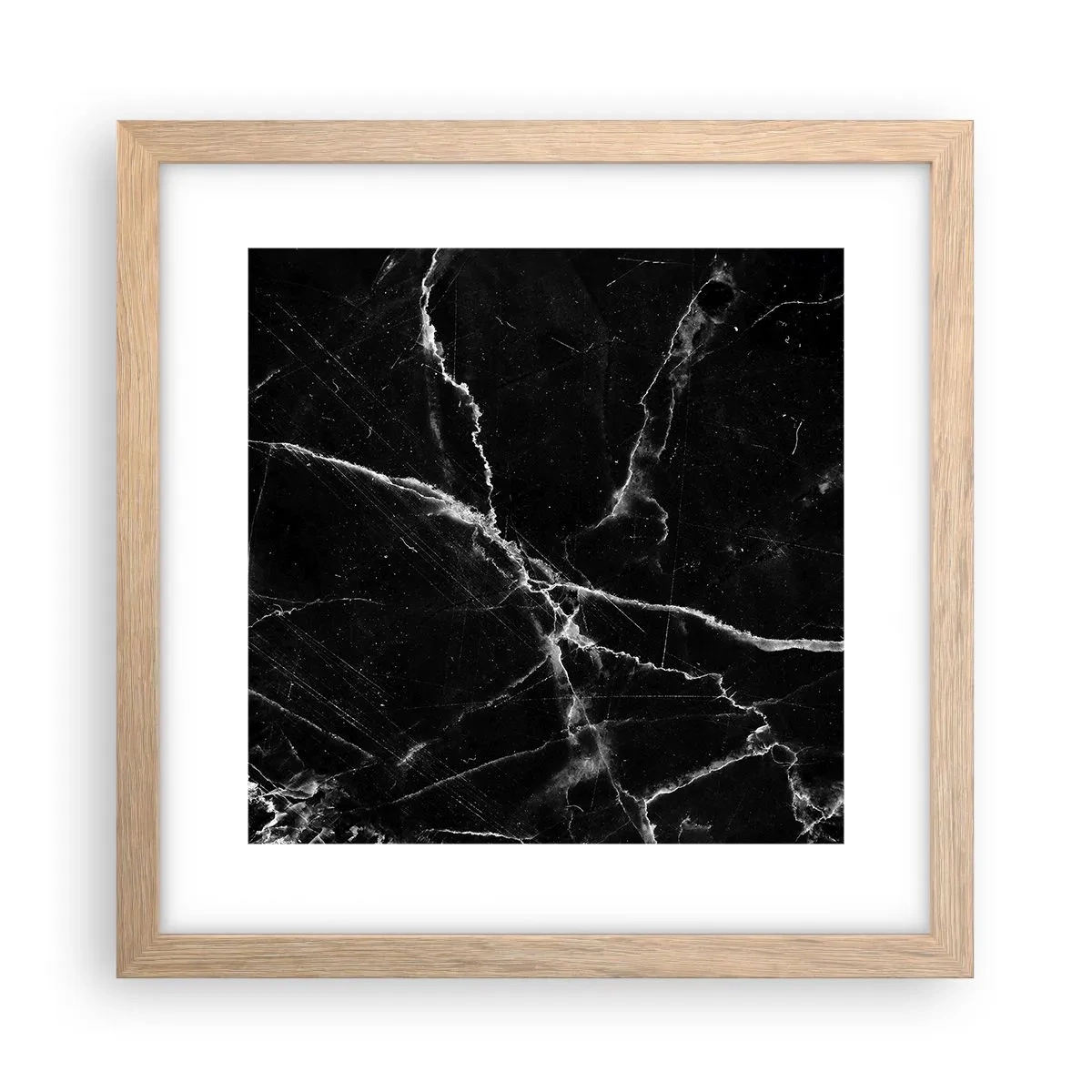 Affisch i ram av ljusek - Stenens hemliga liv - 30x30 cm