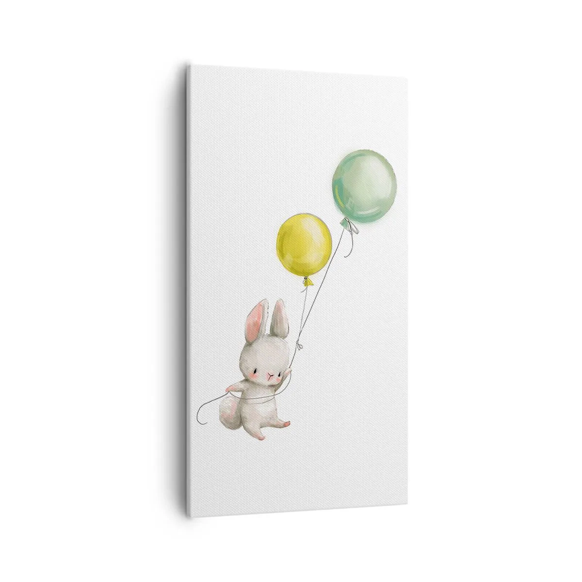 Canvastavla - Bild på duk - Jag flyger med! - 55x100 cm