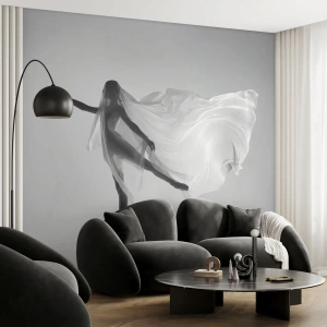 Självhäftande Fototapet Deluxe Sticker - Lätthet och grace - Kvinna, Dansa, Modell - 250x175 cm