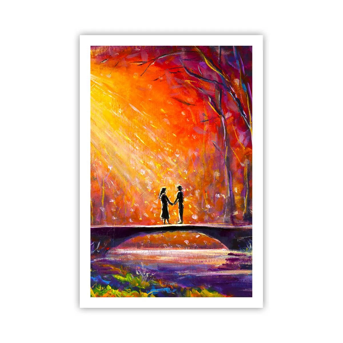 Affisch - Himlen älskar också dem - 61x91 cm