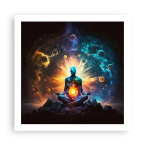 Affisch - Kosmisk stillhet - 60x60 cm