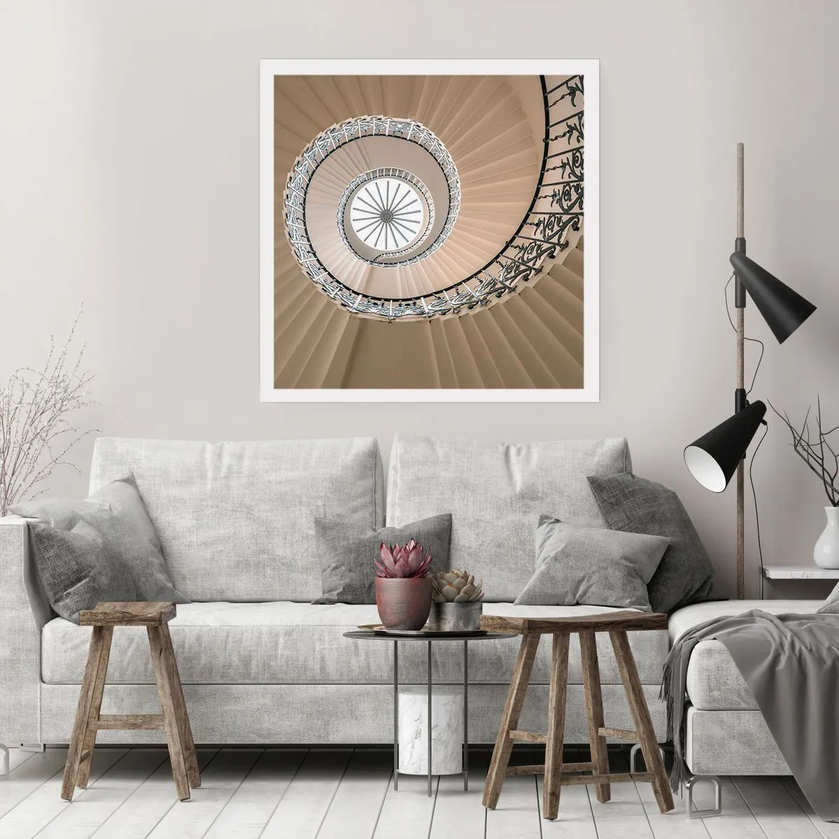 Affisch - I musslans mitt - 40x40 cm