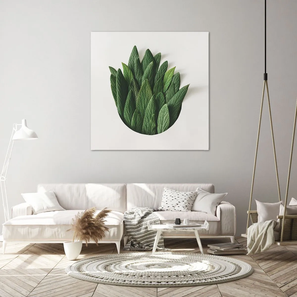 Canvastavla - Bild på duk - Ostoppbar nyfikenhet - 50x50 cm