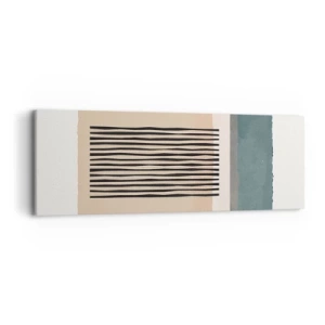 Canvastavla - Bild på duk - Allt väl - 90x30 cm