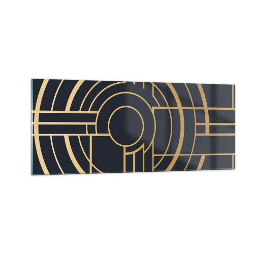 Glastavla - Bild på glas - Sakernas gång - 100x40 cm