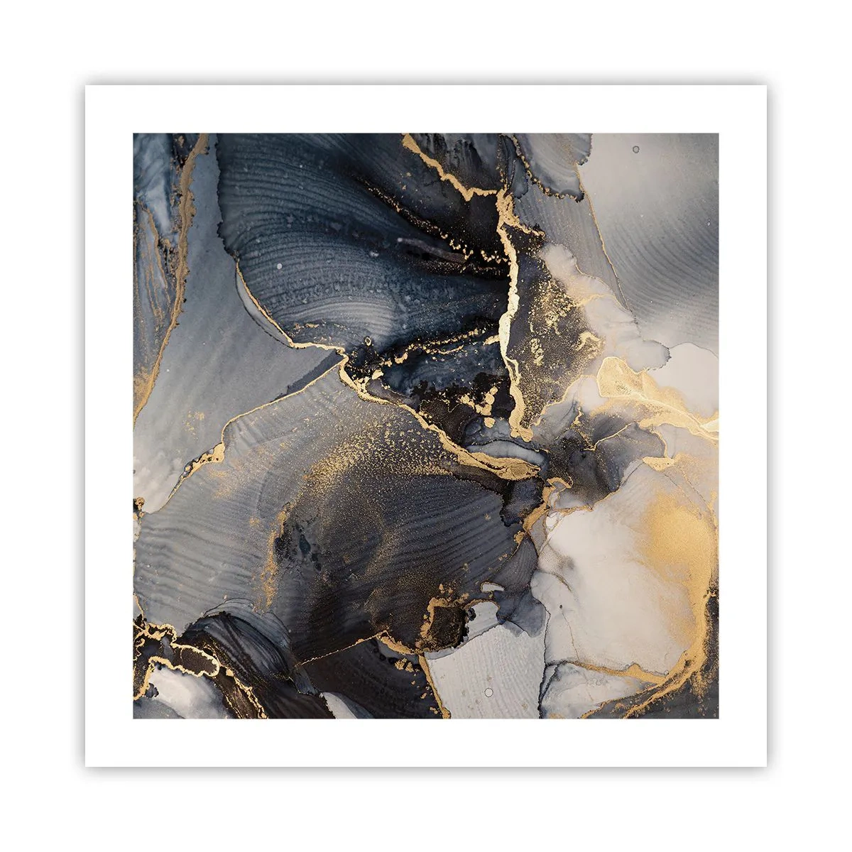 Affisch - En stens liv - 50x50 cm