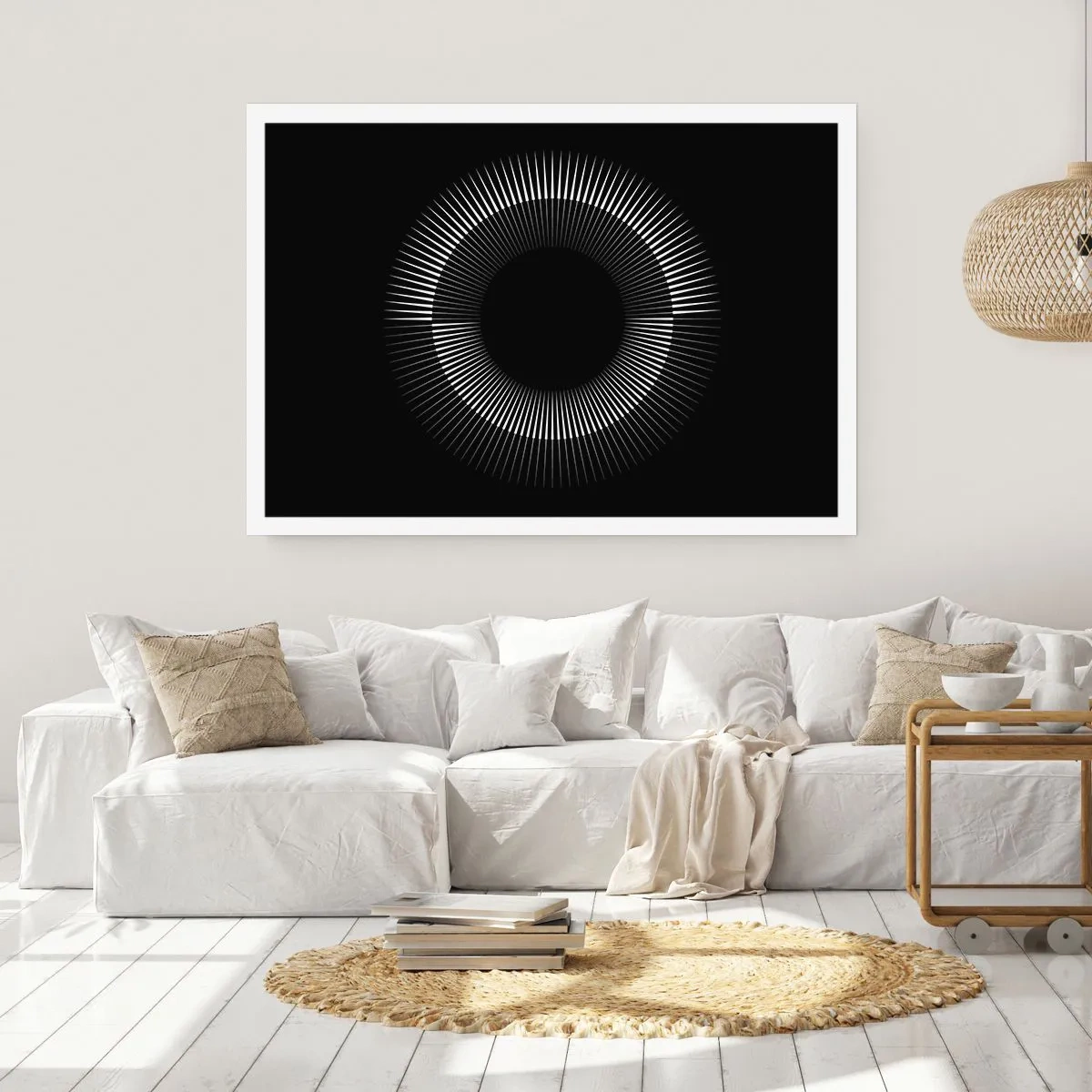 Affisch - Svart sol - 100x70 cm