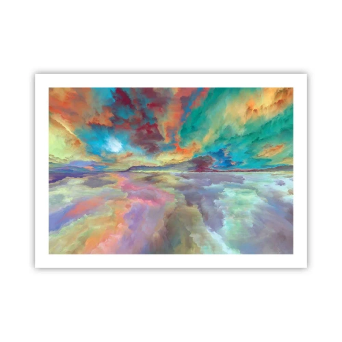 Affisch - Två himlar - 70x50 cm