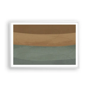 Affisch i vit ram - Horisontell komposition - 91x61 cm