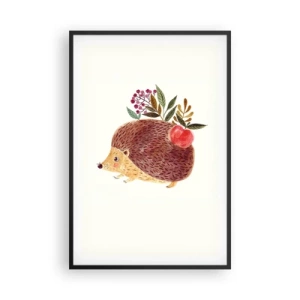 Affisch i svart ram - Och du gillar mig redan - 61x91 cm