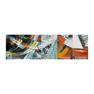 Provbit av fototapet Premium Sand - Rörelsens energi - Abstraktion, Bit, Modern konst - 100x30 cm