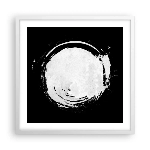 Affisch i vit ram - Den goda vägen ut - 50x50 cm