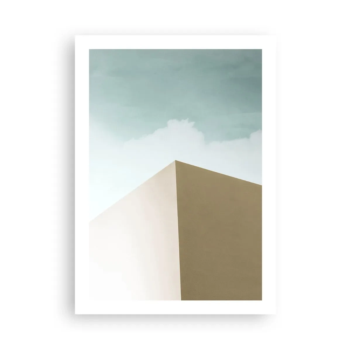 Affisch - Geometri av en solig sommar - 50x70 cm