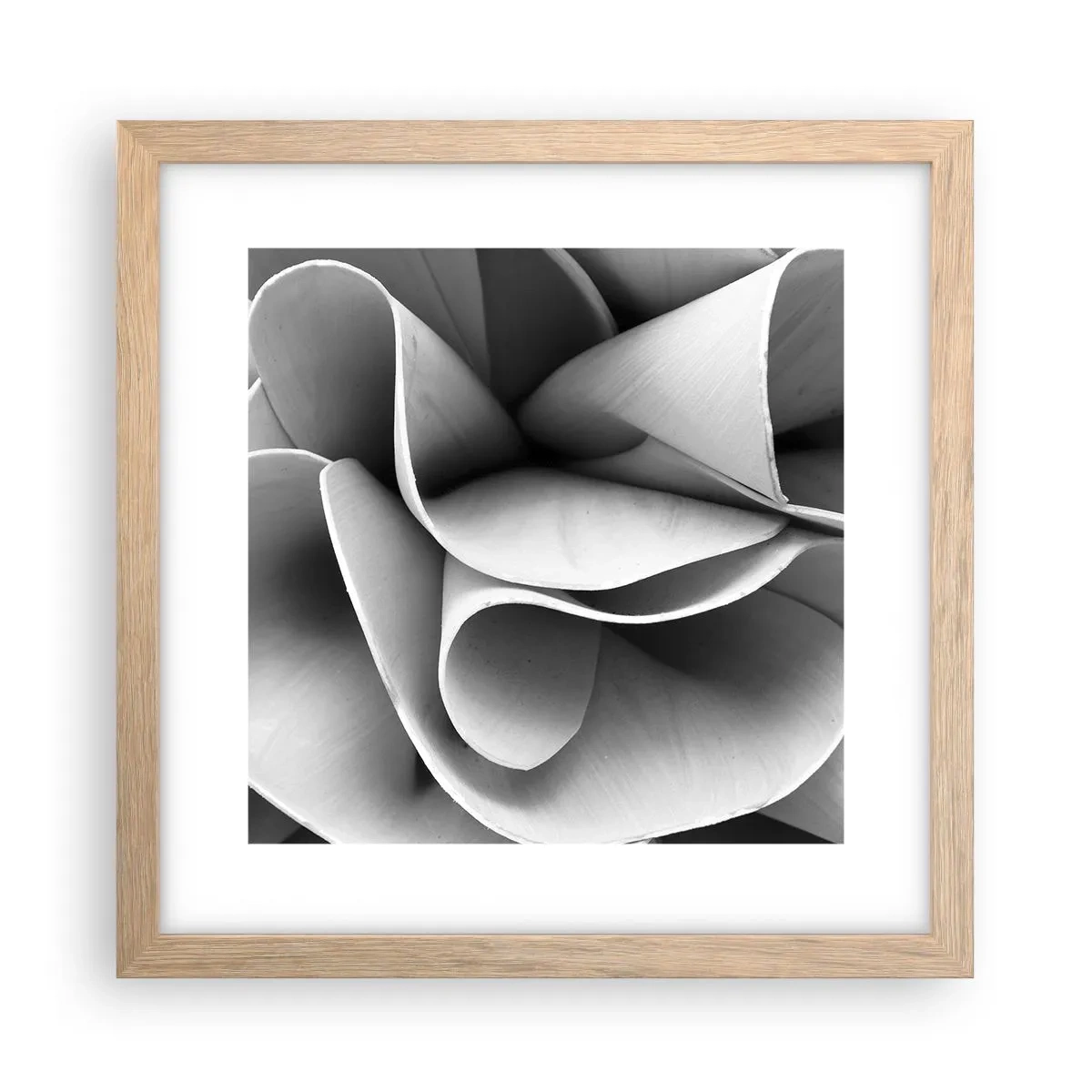 Affisch i ram av ljusek - Det händer i rummet - 30x30 cm