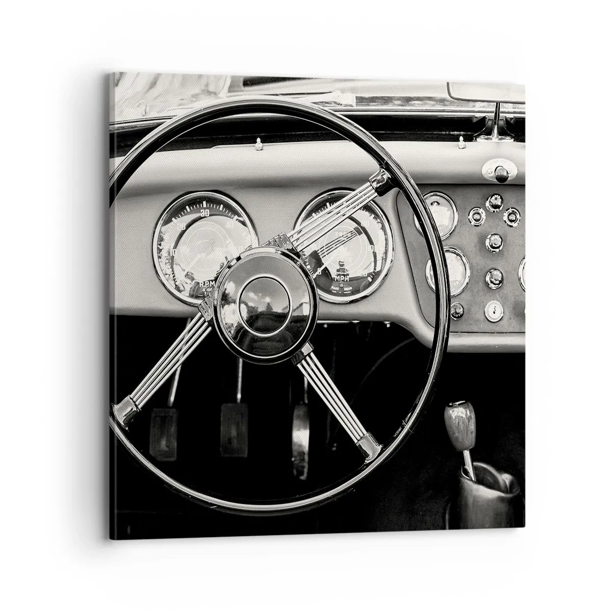 Canvastavla - Bild på duk - Samlarens dröm - 70x70 cm