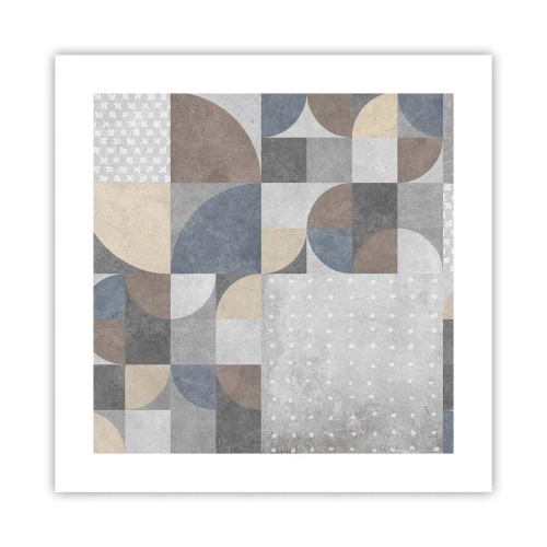 Affisch - Keramisk fantasi - 40x40 cm