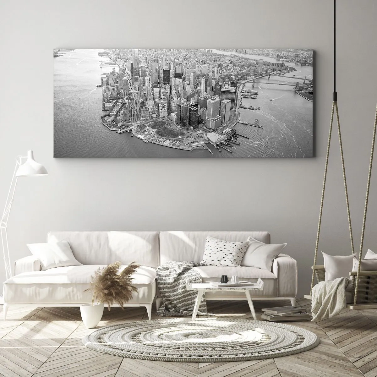 Canvastavla - Bild på duk - Hur man inte älskar? - 160x50 cm