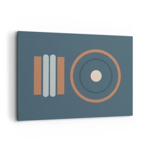 Canvastavla - Bild på duk - Sakens kärna - 100x70 cm