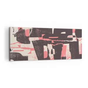 Canvastavla - Bild på duk - Allt liv och rörelse - 100x40 cm