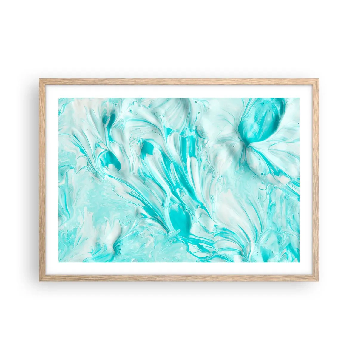 Affisch i ram av ljusek - Alltid tillsammans - 70x50 cm