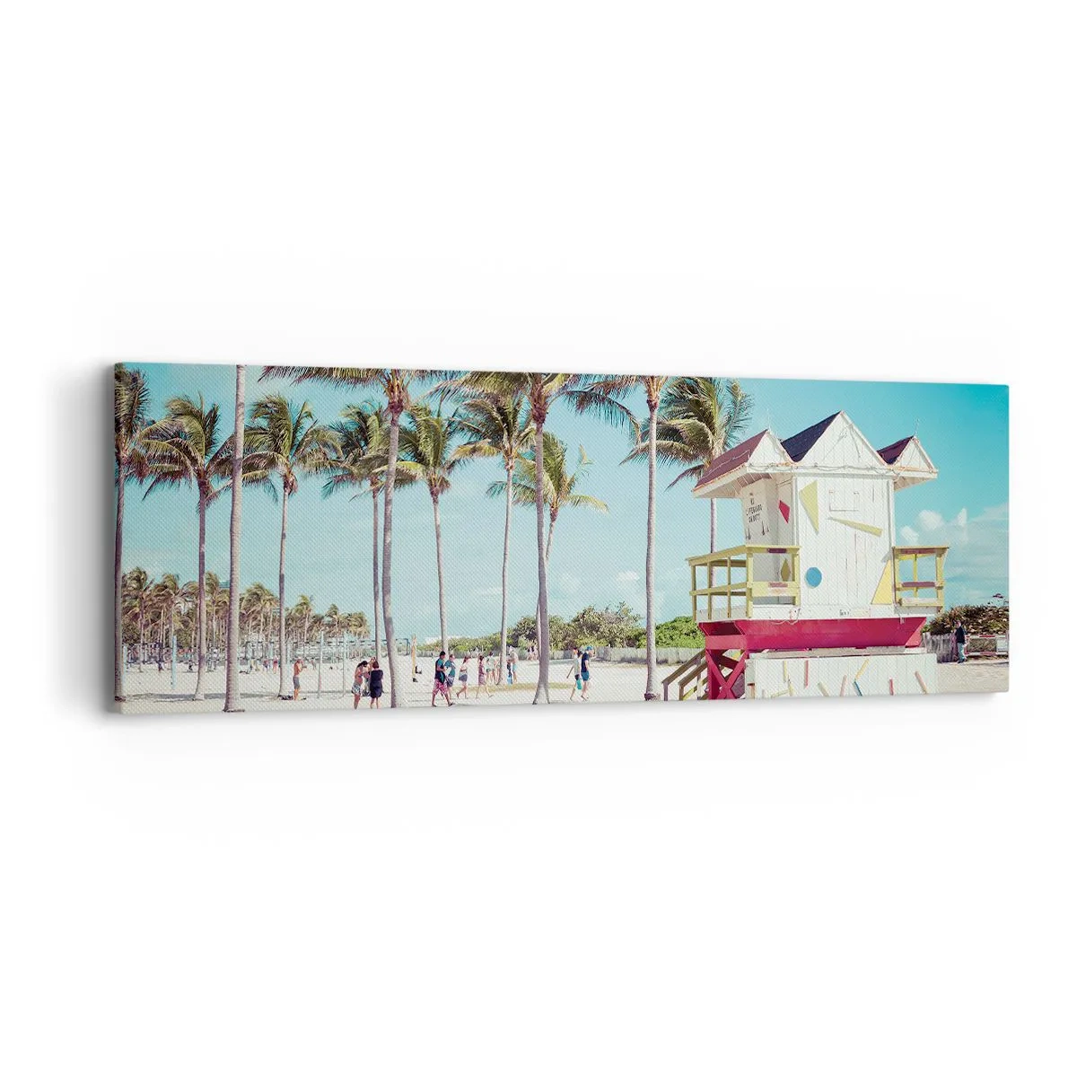 Canvastavla - Bild på duk - En vacker dag framför dig - 90x30 cm