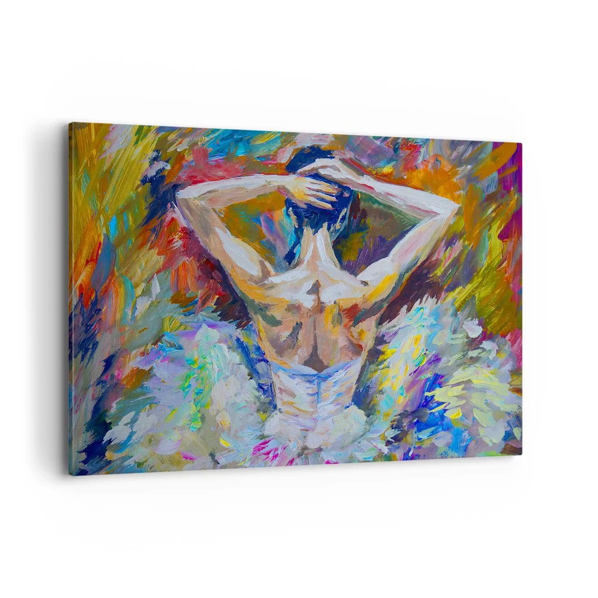 Canvastavla - Bild på duk - Det kan vara allt - 100x70 cm
