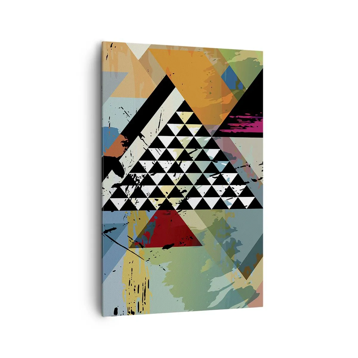 Canvastavla - Bild på duk - Det är så enkelt - 80x120 cm