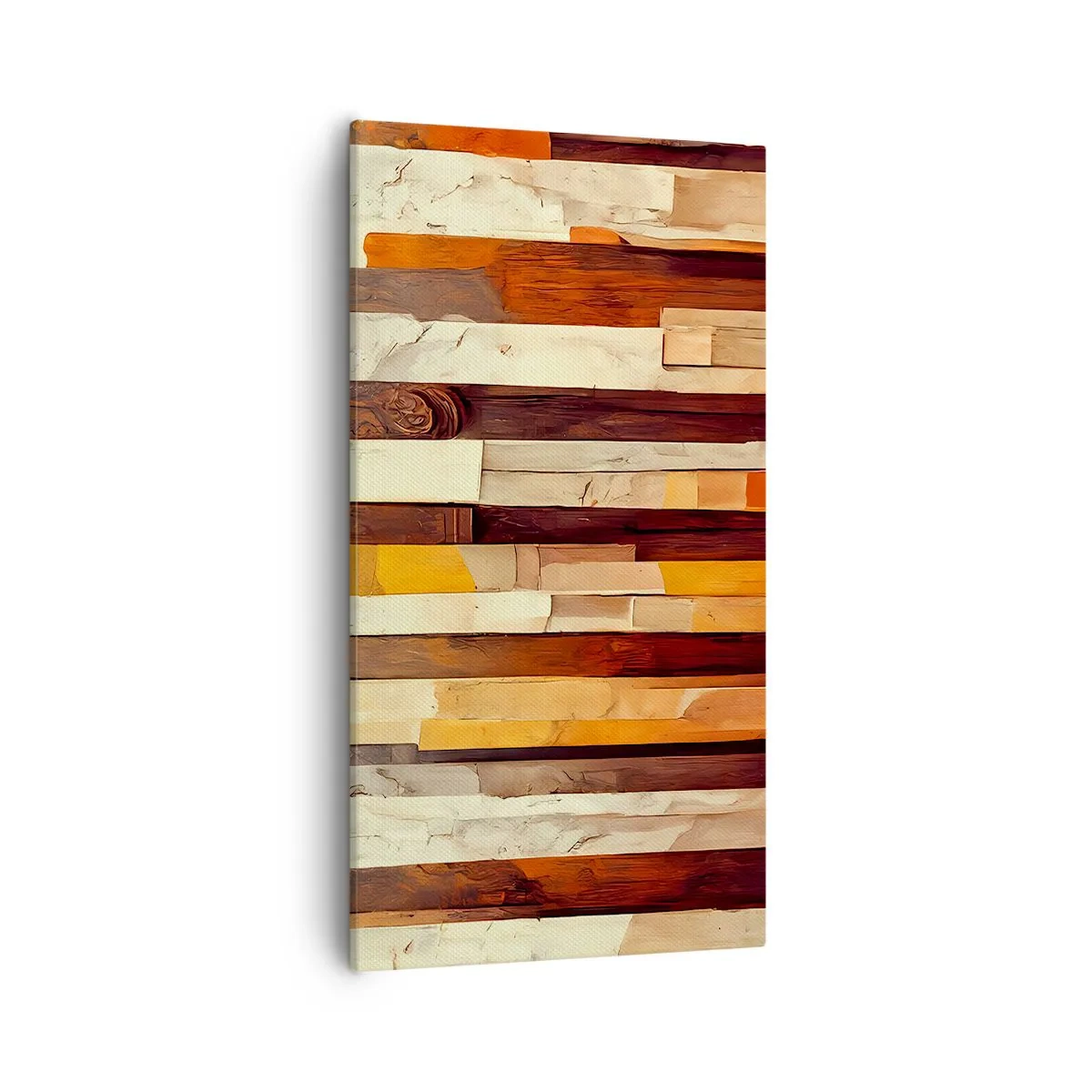 Canvastavla - Bild på duk - Hymn av skogens träd - 55x100 cm