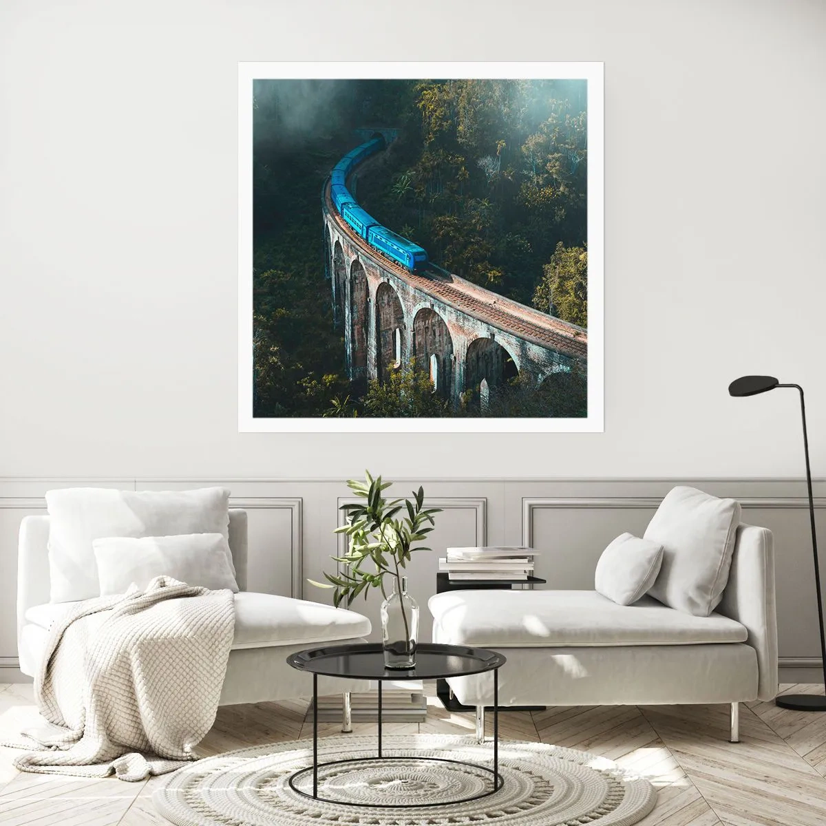 Affisch - Attraktion till naturen - 40x40 cm